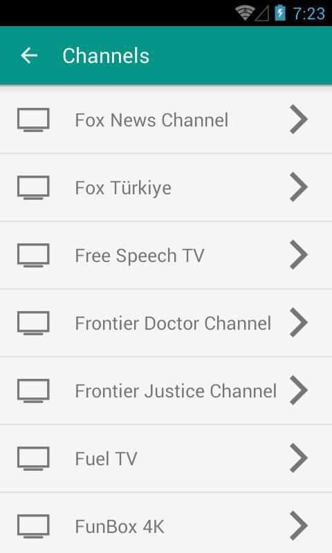 US TV Channels स्क्रीनशॉट 3