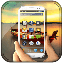 Transparent Screen Launcher Pr आइकन