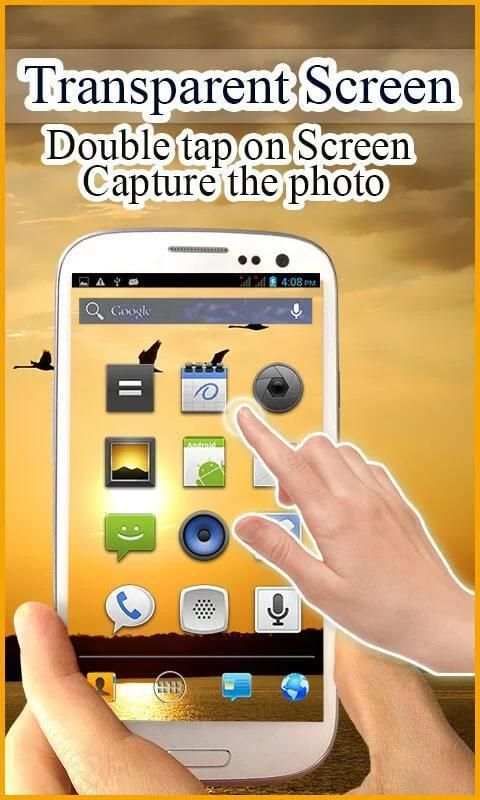Transparent Screen Launcher Pr 6 تصوير الشاشة