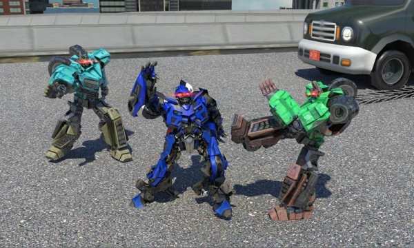 Mini Police War Robot screenshot 16