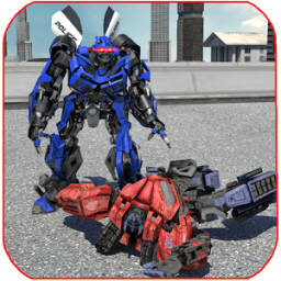 Mini Police War Robot иконка