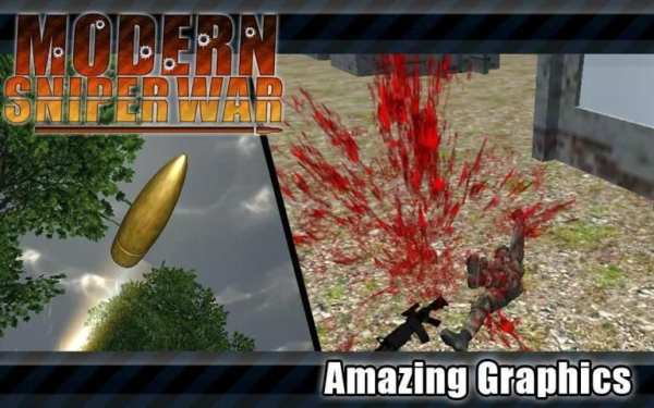 Modern Sniper Perang: Commando screenshot 4