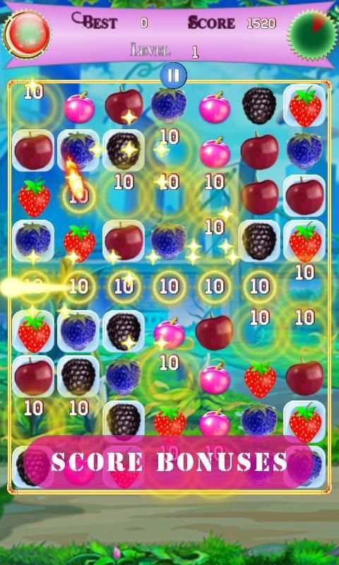 Berry Match Crush Saga screenshot 4