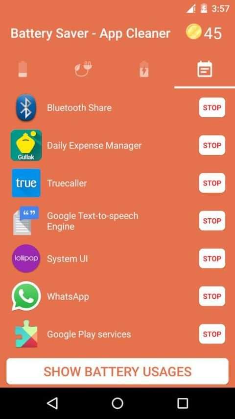 Battery Saver - App Cleaner скриншот 3