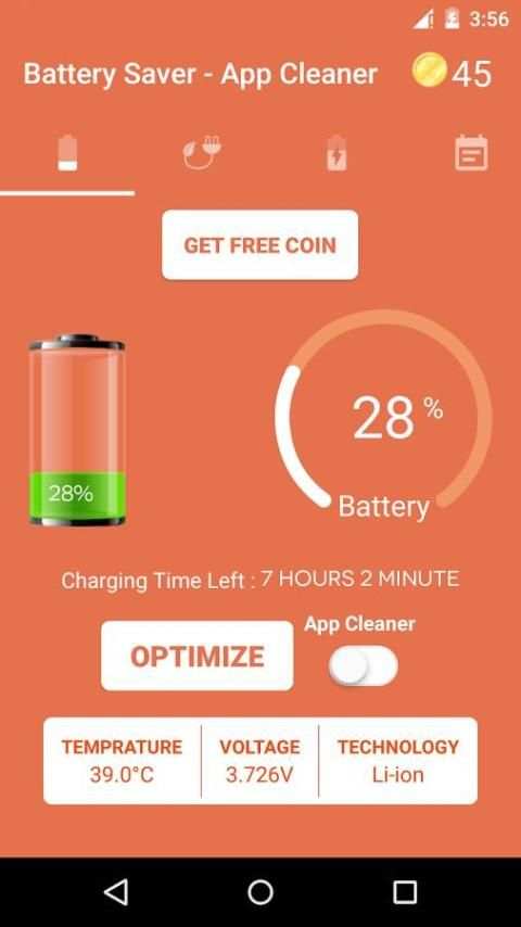 Battery Saver - App Cleaner 5 تصوير الشاشة
