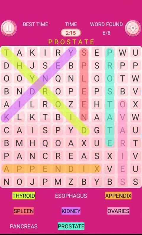 Word Search Pro - Brain Game скриншот 1