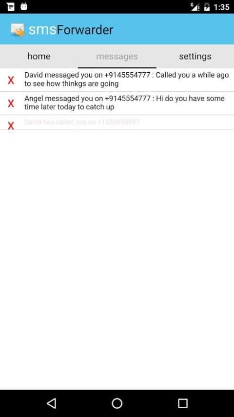 SMS Forwarder Plus screenshot 1