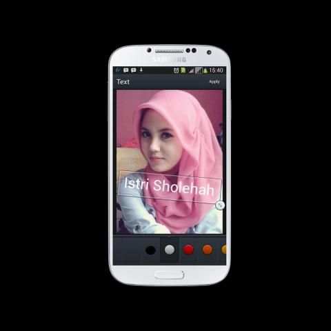 Foto Editor Islami screenshot 4