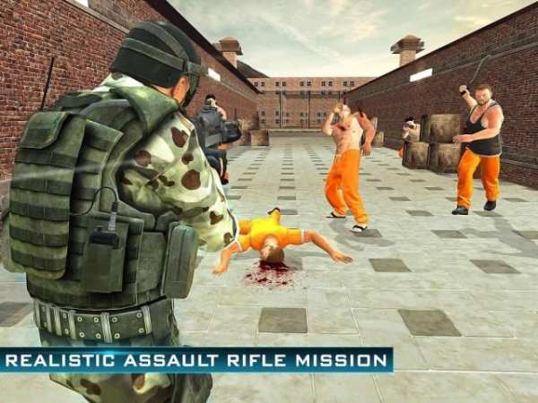 Prison Escape Police Sniper 3D screenshot 6