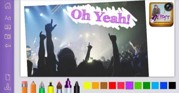 Write text on photos screenshot 1