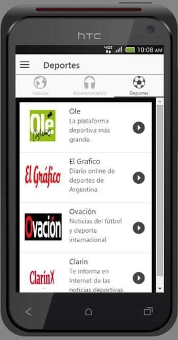 Noticias de Argentina स्क्रीनशॉट 3