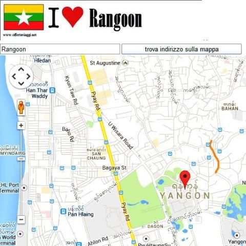 Rangoon map screenshot 1