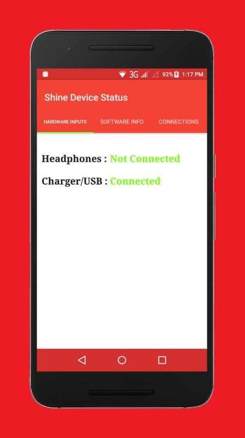 Shine Device Status 1 تصوير الشاشة