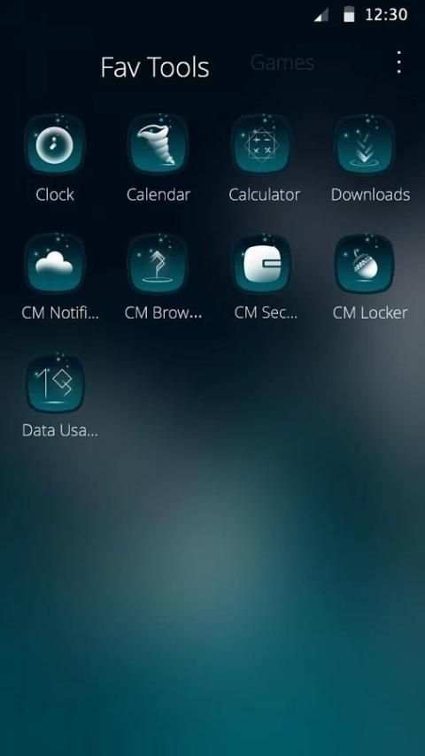 tema hutan fantastis screenshot 1