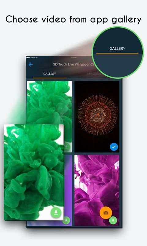 3D Touch Live Photo Wallpaper 5 تصوير الشاشة