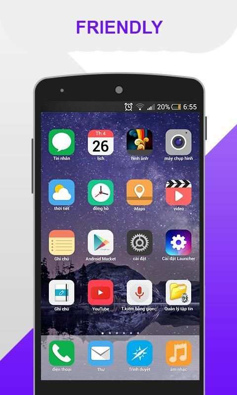 Launcher 8 Pretty 4 تصوير الشاشة