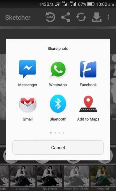 Sketcher - Novel Pics Creator 1 تصوير الشاشة