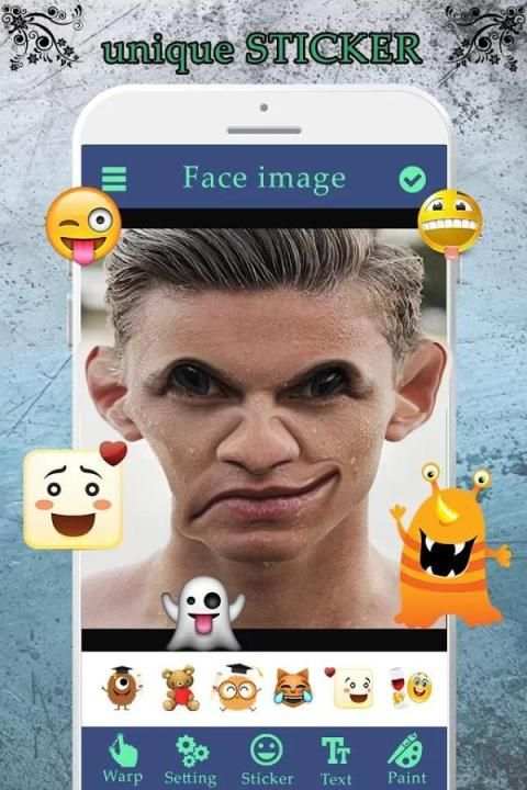 Funny Face Warp screenshot 3