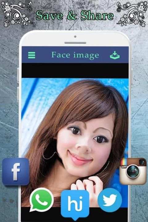 Funny Face Warp 1 تصوير الشاشة
