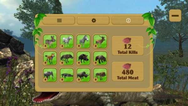 Angry Crocodile 3D Simulator скриншот 1
