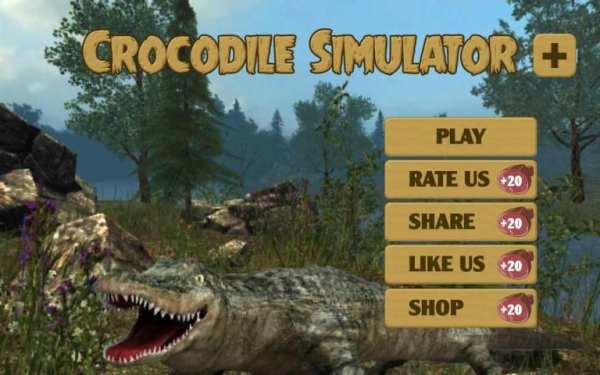 Angry Crocodile 3D Simulator скриншот 15