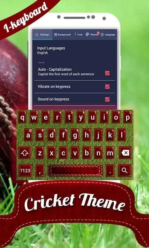Cricket Photo Keyboard 3 تصوير الشاشة