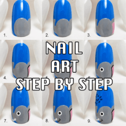 Nail Art Step by Step أيقونة