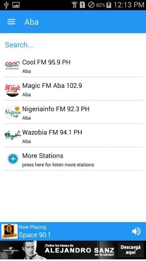 Nigerian Radio Stations 6 تصوير الشاشة