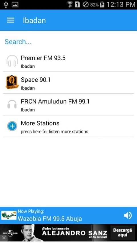 Nigerian Radio Stations 8 تصوير الشاشة