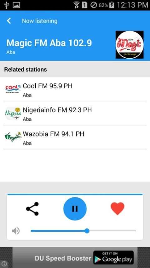 Nigerian Radio Stations 5 تصوير الشاشة