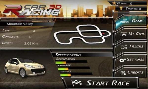 Racing Car 3D स्क्रीनशॉट 3