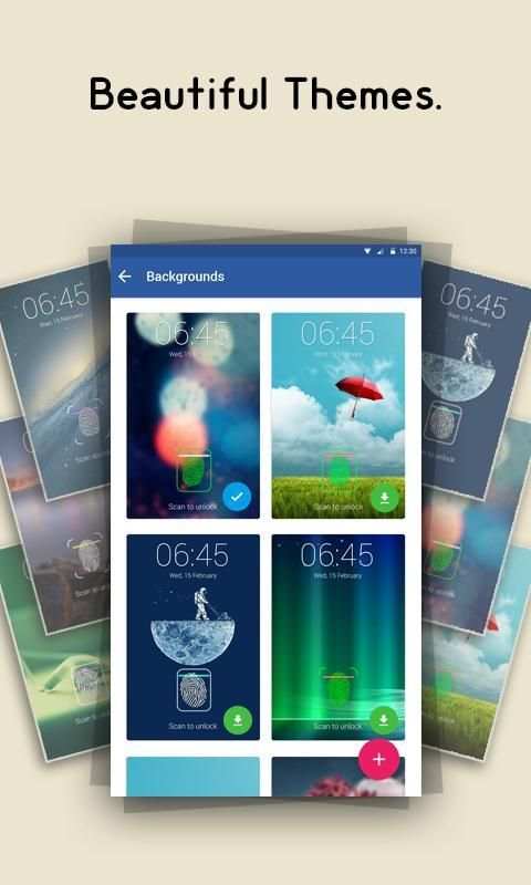 Fingerprint App Lock Simulator स्क्रीनशॉट 3