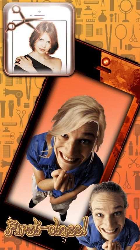 Photo Montage Hair Salon screenshot 2