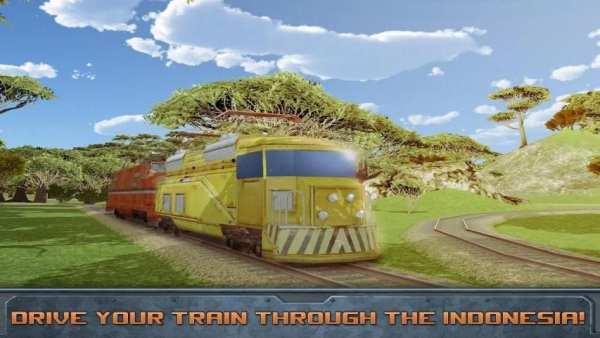 Indonesia Train Simulator 3D screenshot 4