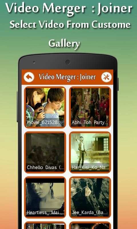 Video Merger : Video joiner स्क्रीनशॉट 2