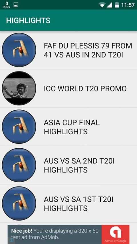 Live Cricket Stream 2 تصوير الشاشة
