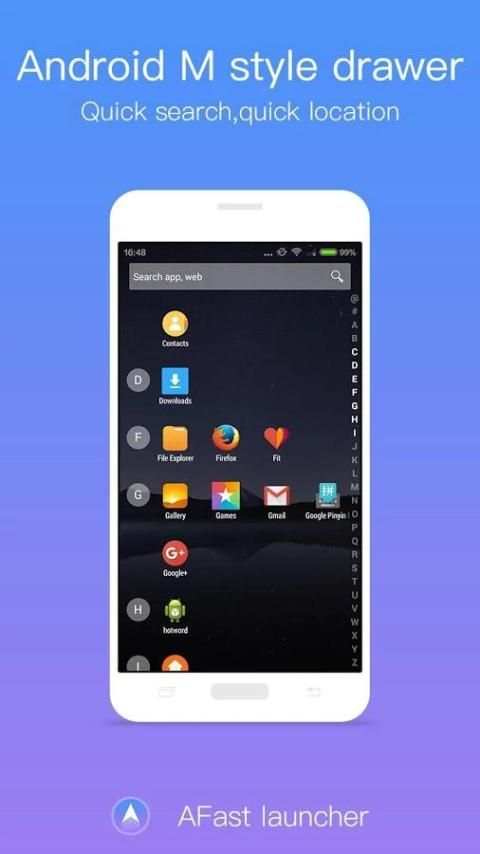 A Launcher - Cool Launcher स्क्रीनशॉट 6