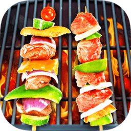 BBQ Kitchen Grill Cooking Game иконка