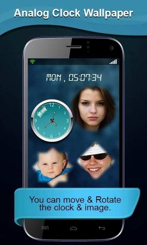 Analog Clock Wallpaper screenshot 7