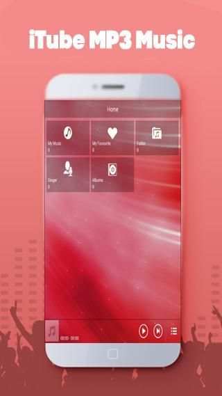 iTube مشغل موسيقى MP3 1 تصوير الشاشة