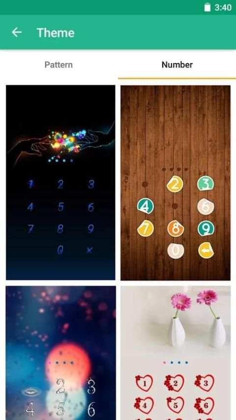 Applock theme स्क्रीनशॉट 1