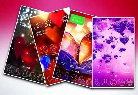 Forever Love Theme 6 تصوير الشاشة