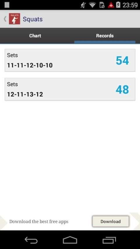 Squats - Workout Challenge 1 تصوير الشاشة
