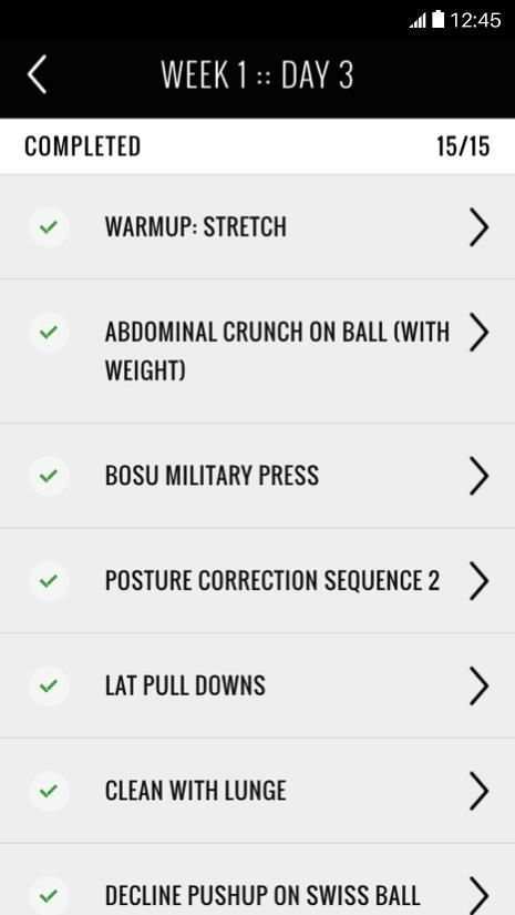 Go Pro Workouts 4 تصوير الشاشة