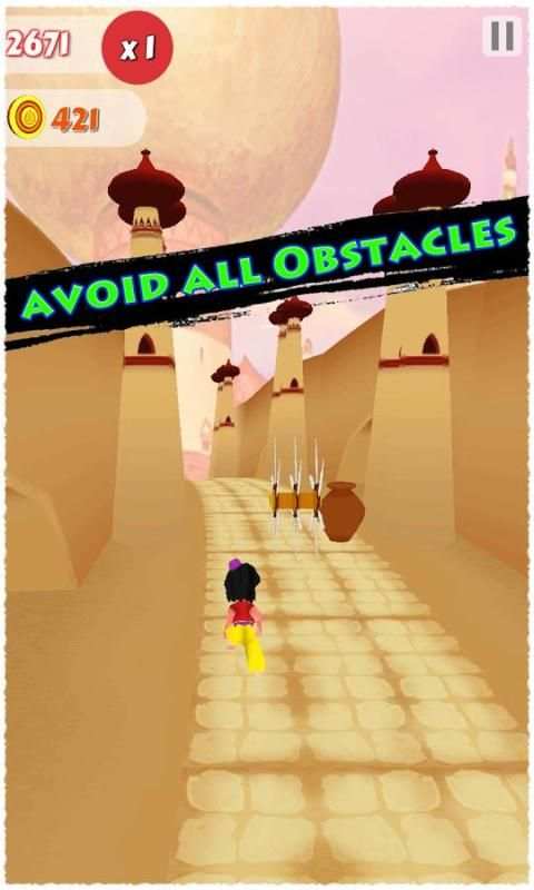 Arabian Temple Street Run screenshot 2