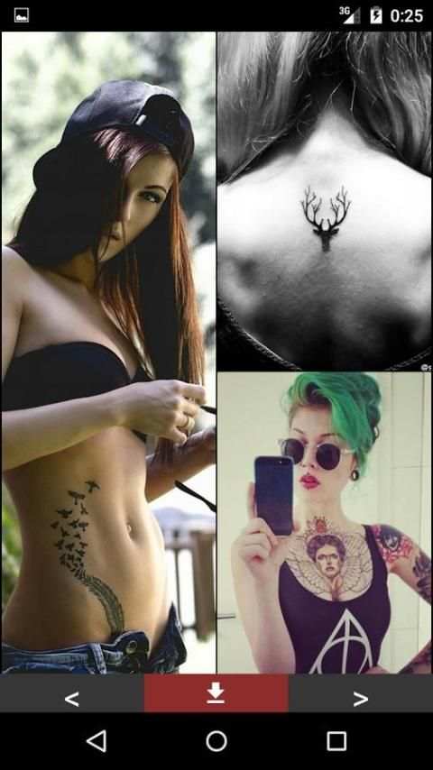 Sexy Girls Tattoos screenshot 2