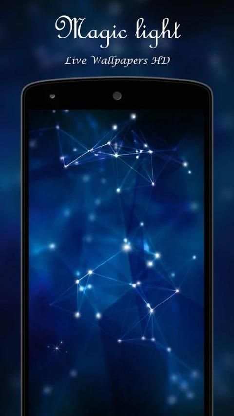 Magic Light Live Wallpaper स्क्रीनशॉट 4