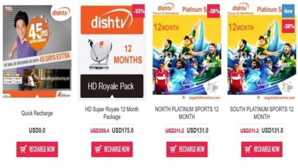 DishTv Recharge Online screenshot 1