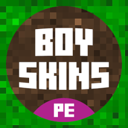 Boy Skins for Minecraft PE &amp;PC иконка