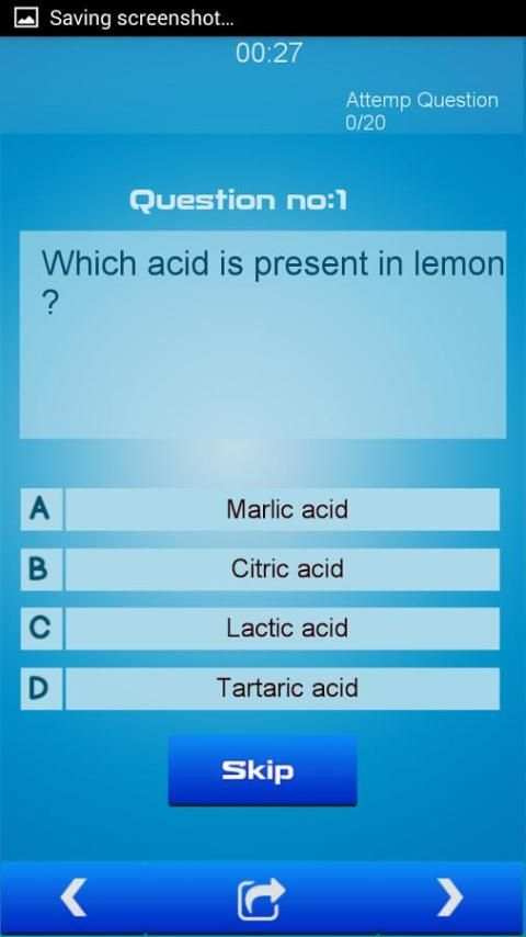 General Science Test स्क्रीनशॉट 3